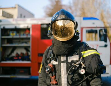 Portrait of a Firefighter