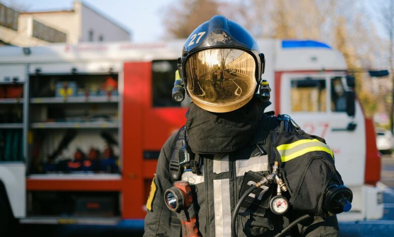 Portrait of a Firefighter
