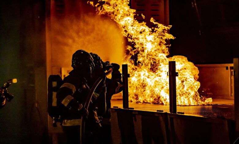 firefighters, firefighting, fire